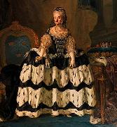Lorens Pasch the Younger Portrait of Louisa Ulrika of Prussia France oil painting artist
